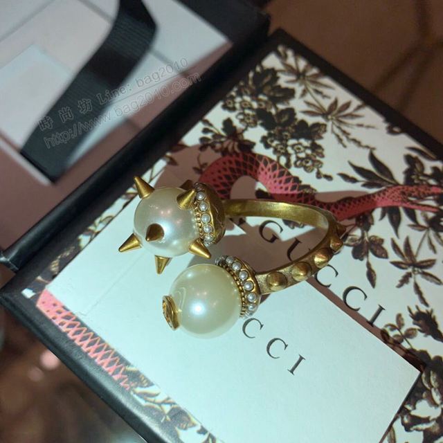 GUCCi飾品 古馳高端品質女戒指 Gucci熱銷款戒指  zgbq1026